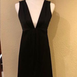 Vintage Poleci low V front/back dress size 4